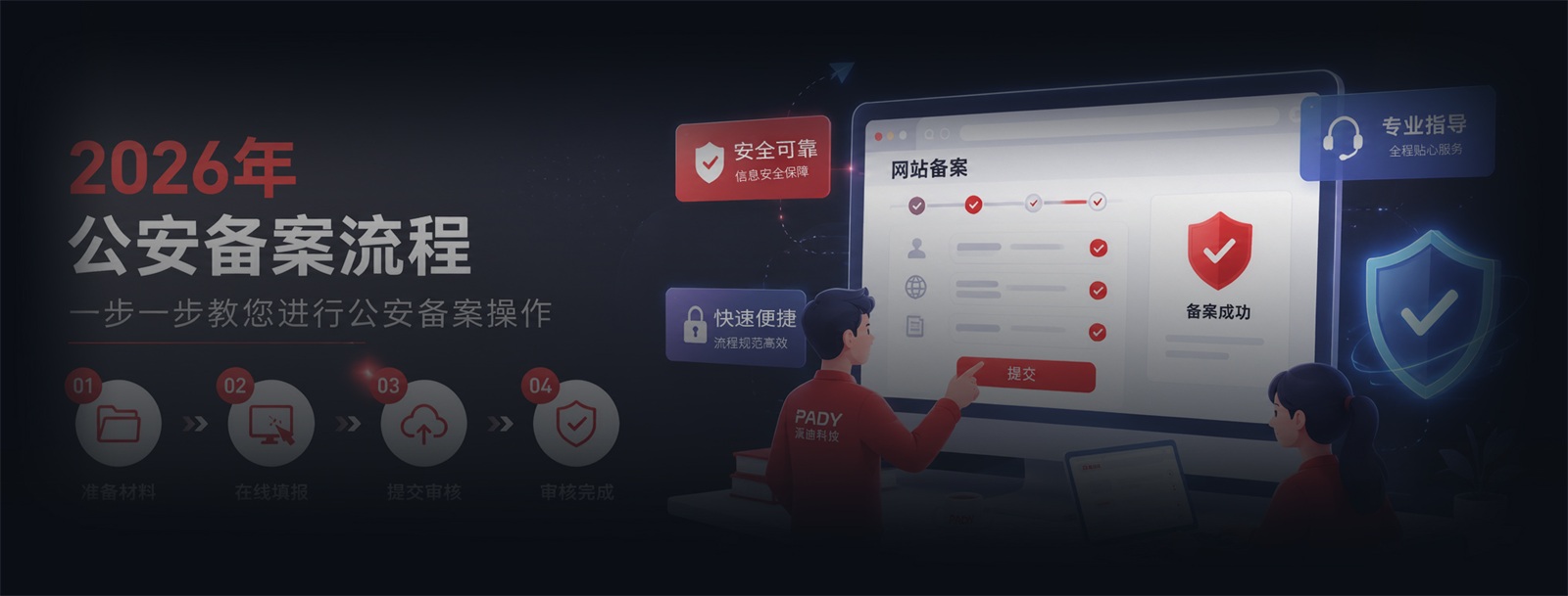 2026年公安备案流程：一步一步教您进行公安备案操作