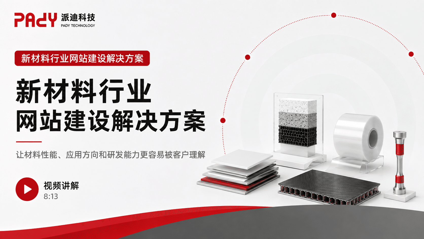 新材料行业网站建设解决方案：让材料性能、应用方向和研发能力更容易被客户理解