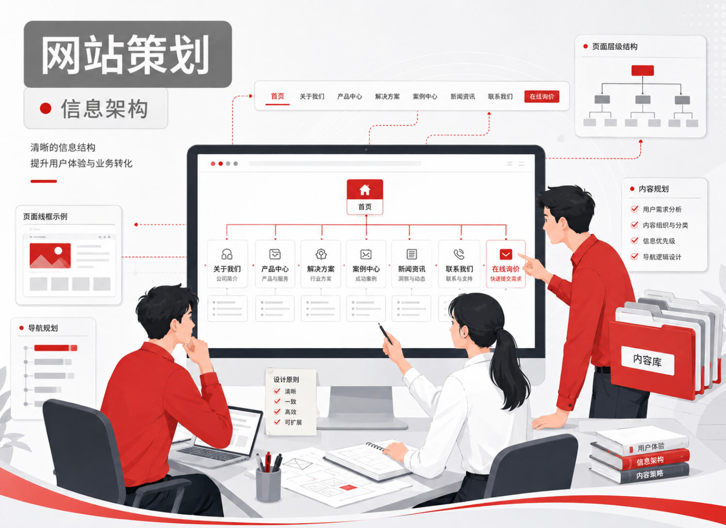 网站策划与信息架构能力 网站策划与信息架构能力